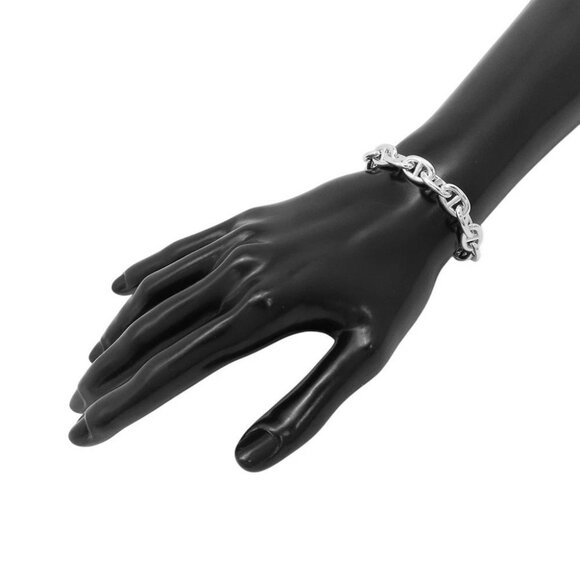 HERMES Chaine d'Ancre Bracelet 14 frames Size PM - Picture 1 of 13